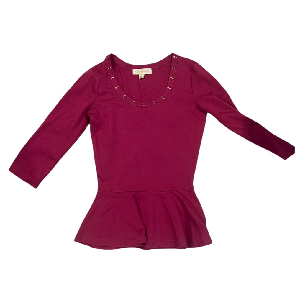 Nicki Minaj Limited Edition Fuchsia Long Sleeve Top